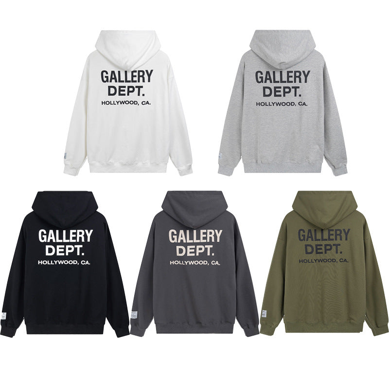 Graphic Letter Print Hoodie Sweatshirt