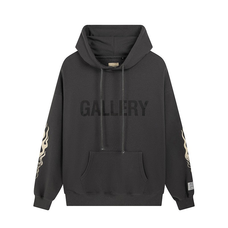 Graphic Letter Print Hoodie Sweatshirt