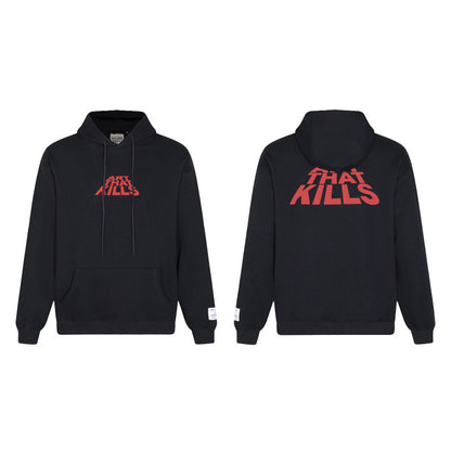 Graphic Letter Print Hoodie Sweatshirt