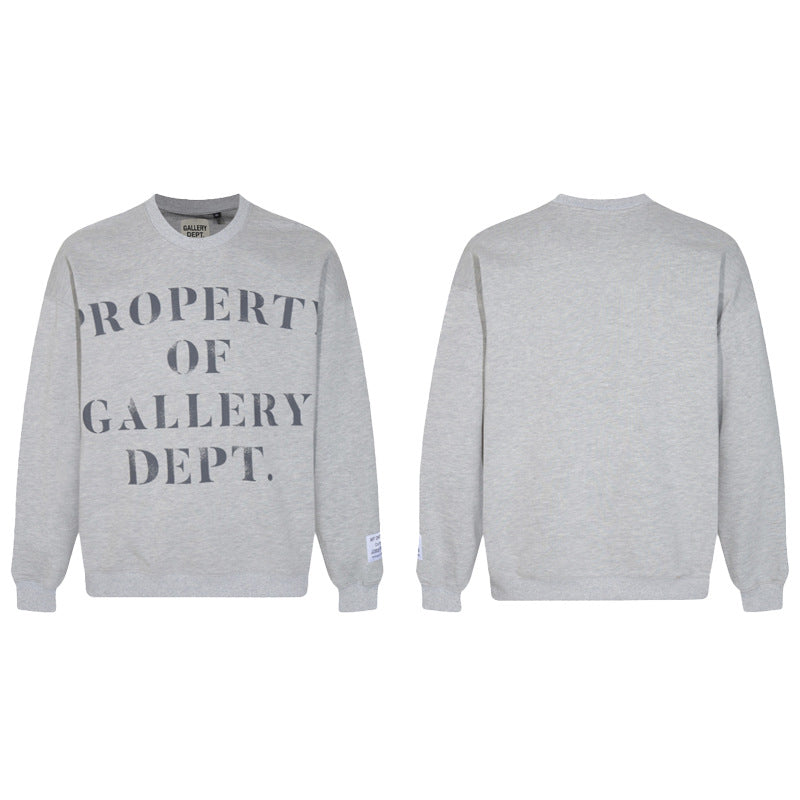 Graphic Letter Print Hoodie Sweatshirt
