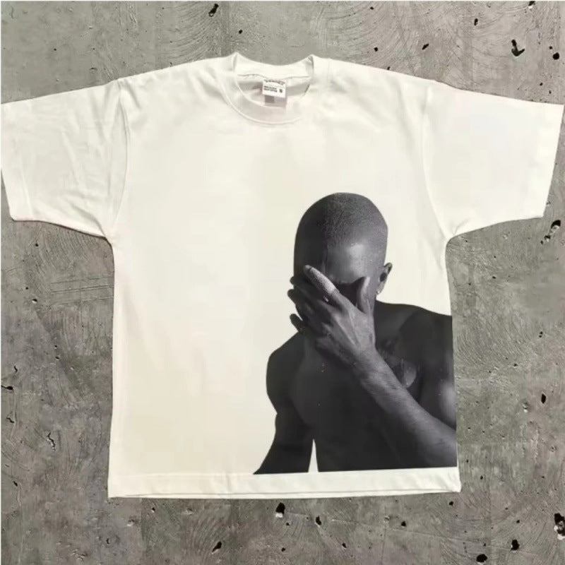 Graphic Print Cotton T-Shirt