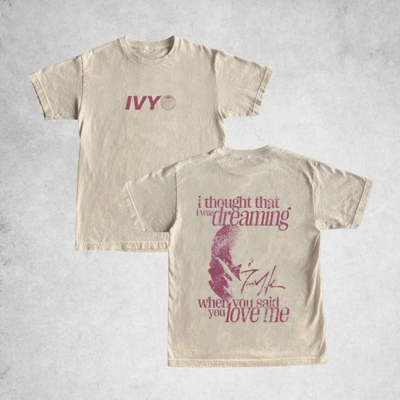 Graphic Print Cotton T-Shirt