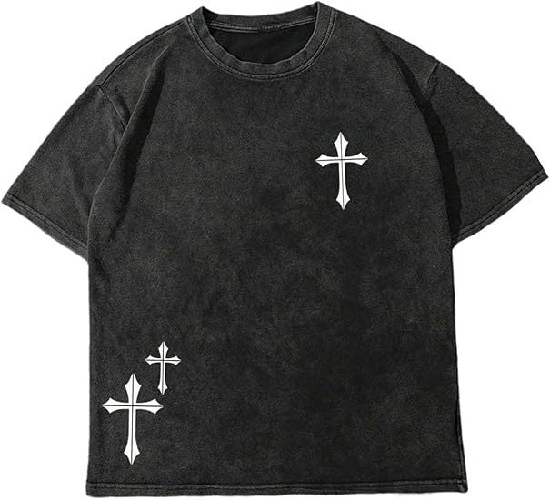Graphic Print Cotton T-Shirt