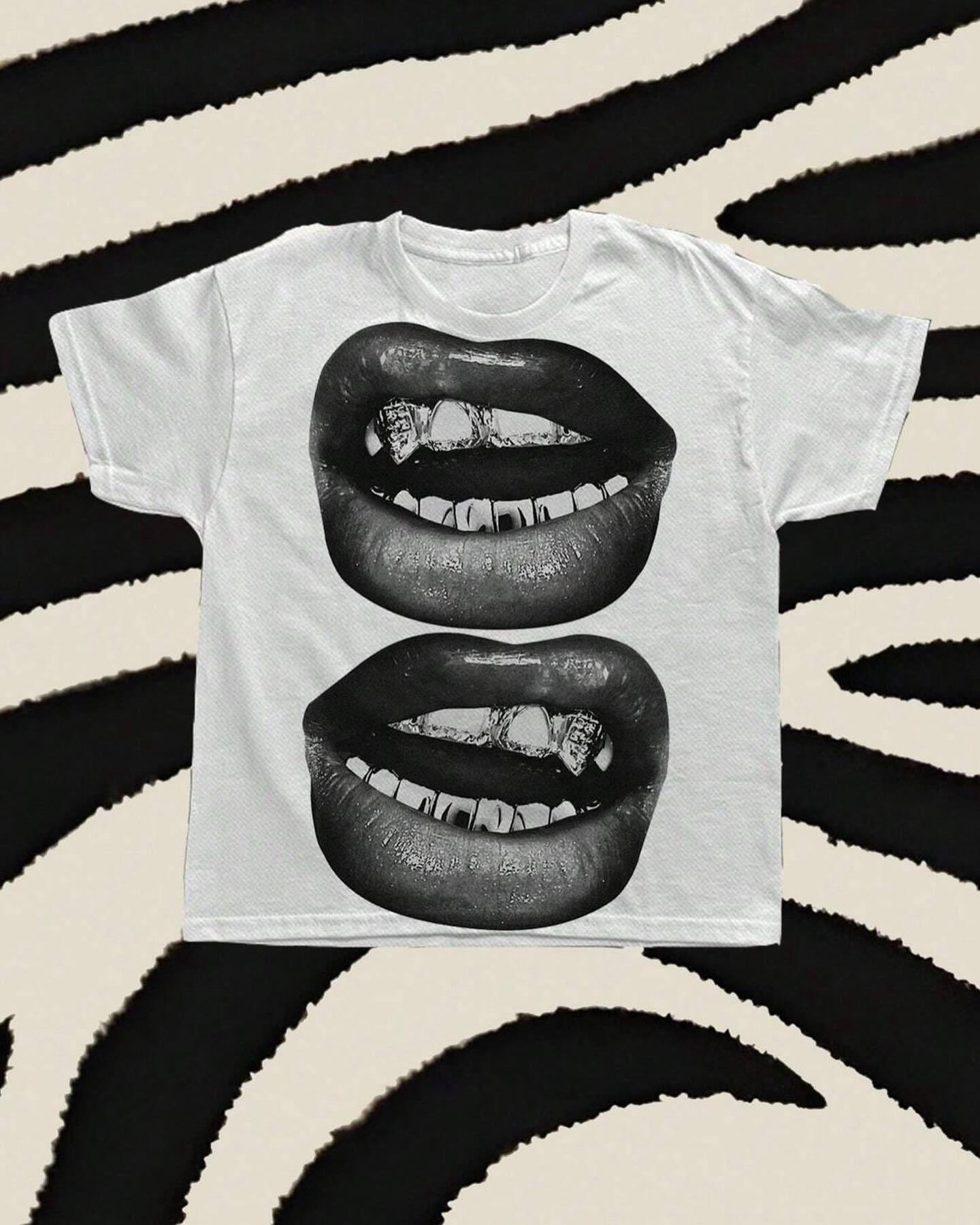 Graphic Print Cotton T-Shirt