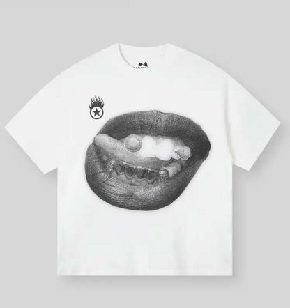 Graphic Print Cotton T-Shirt
