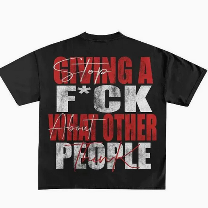 Graphic Print Loose Fit Mens T-Shirt