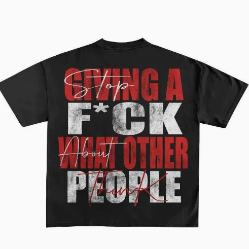 Graphic Print Loose Fit Mens T-Shirt