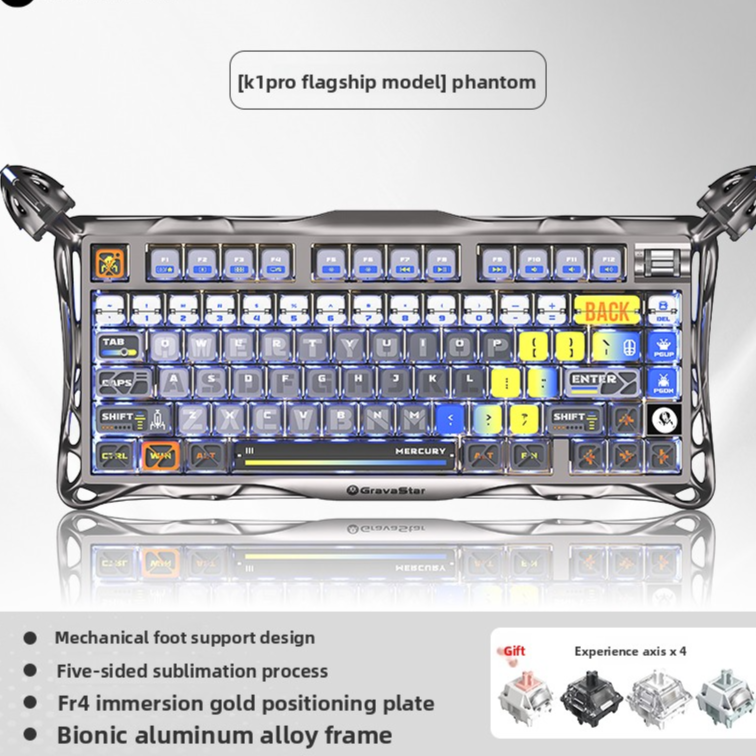 Gravity Planet Wireless Mechanical Keyboard
