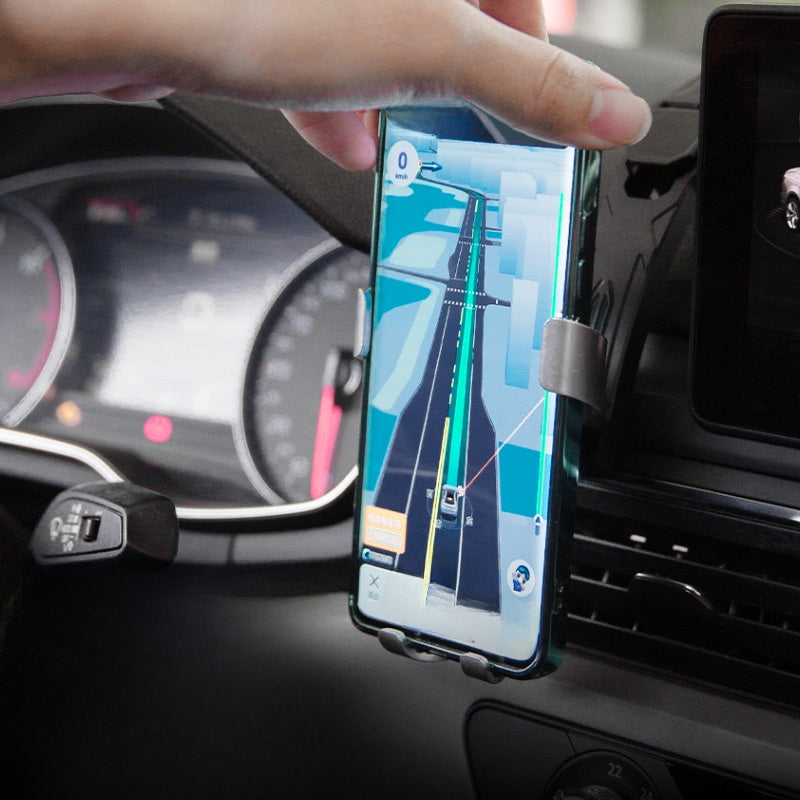 Gravity Sensor Car Phone Holder with Suction Cup Mount