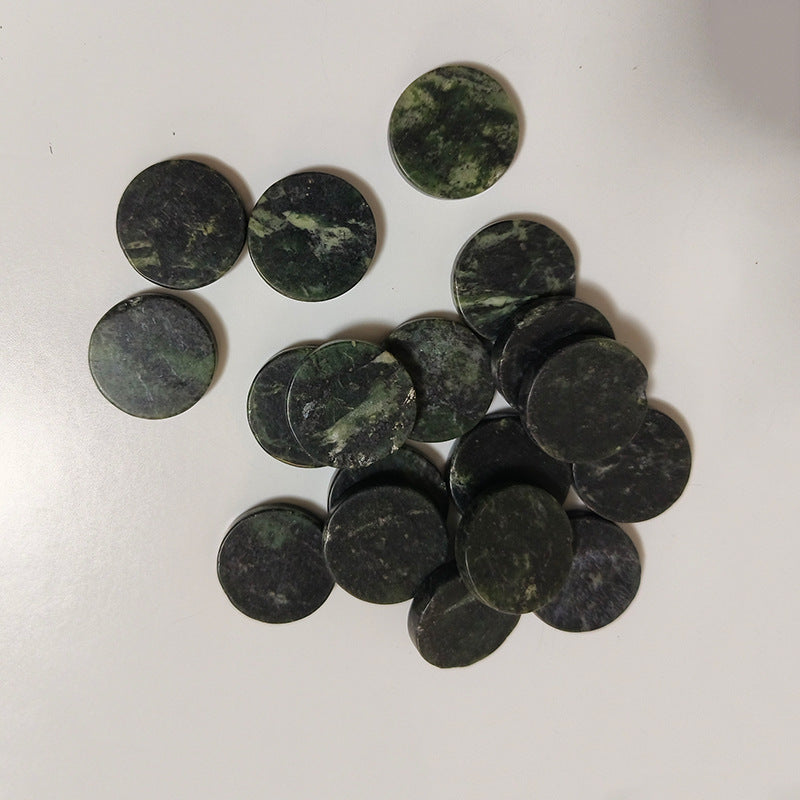 Green Jade Pieces for Beauty and Craft Use