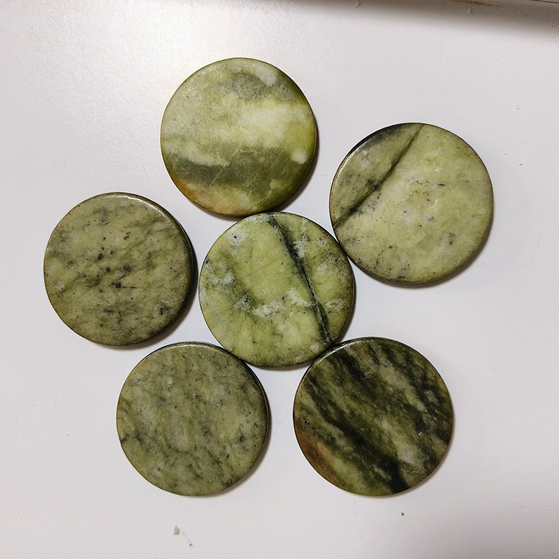 Green Jade Pieces for Beauty and Craft Use