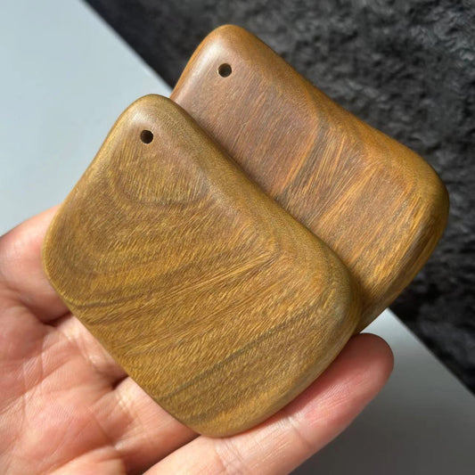 Green sandalwood scraping board
