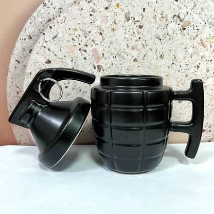 Grenade-shaped Ceramic Mug