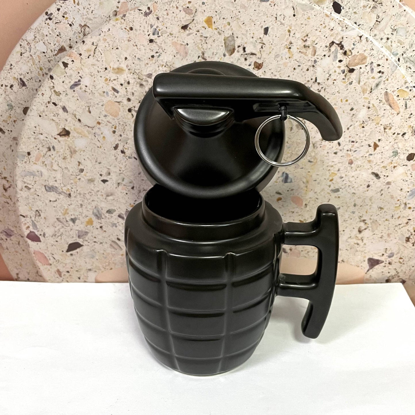 Grenade-shaped Ceramic Mug