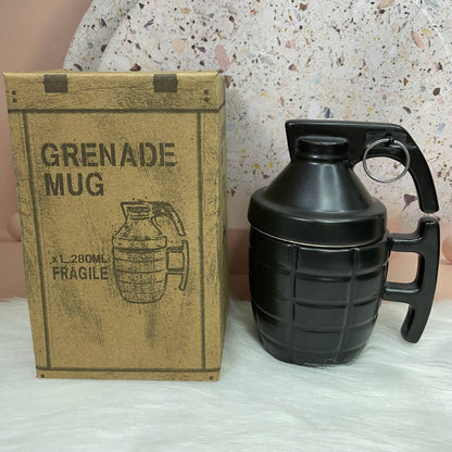 Grenade-shaped Ceramic Mug