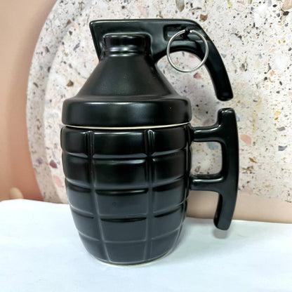 Grenade-shaped Ceramic Mug