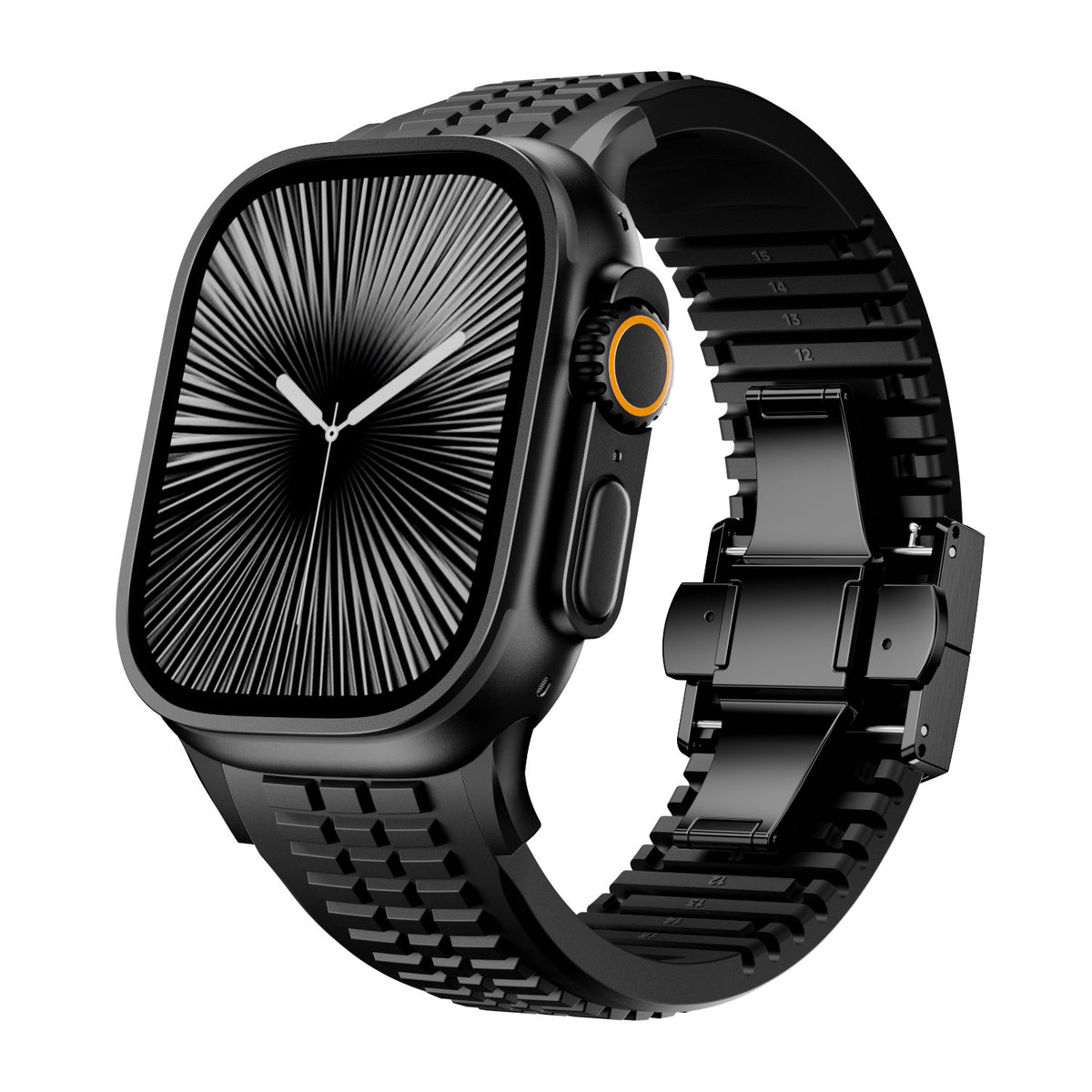 Grenade Texture Silicone Band