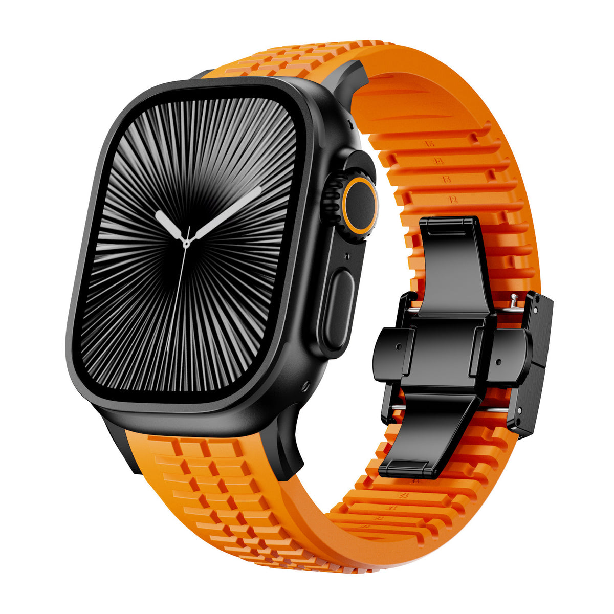 Grenade Texture Silicone Band