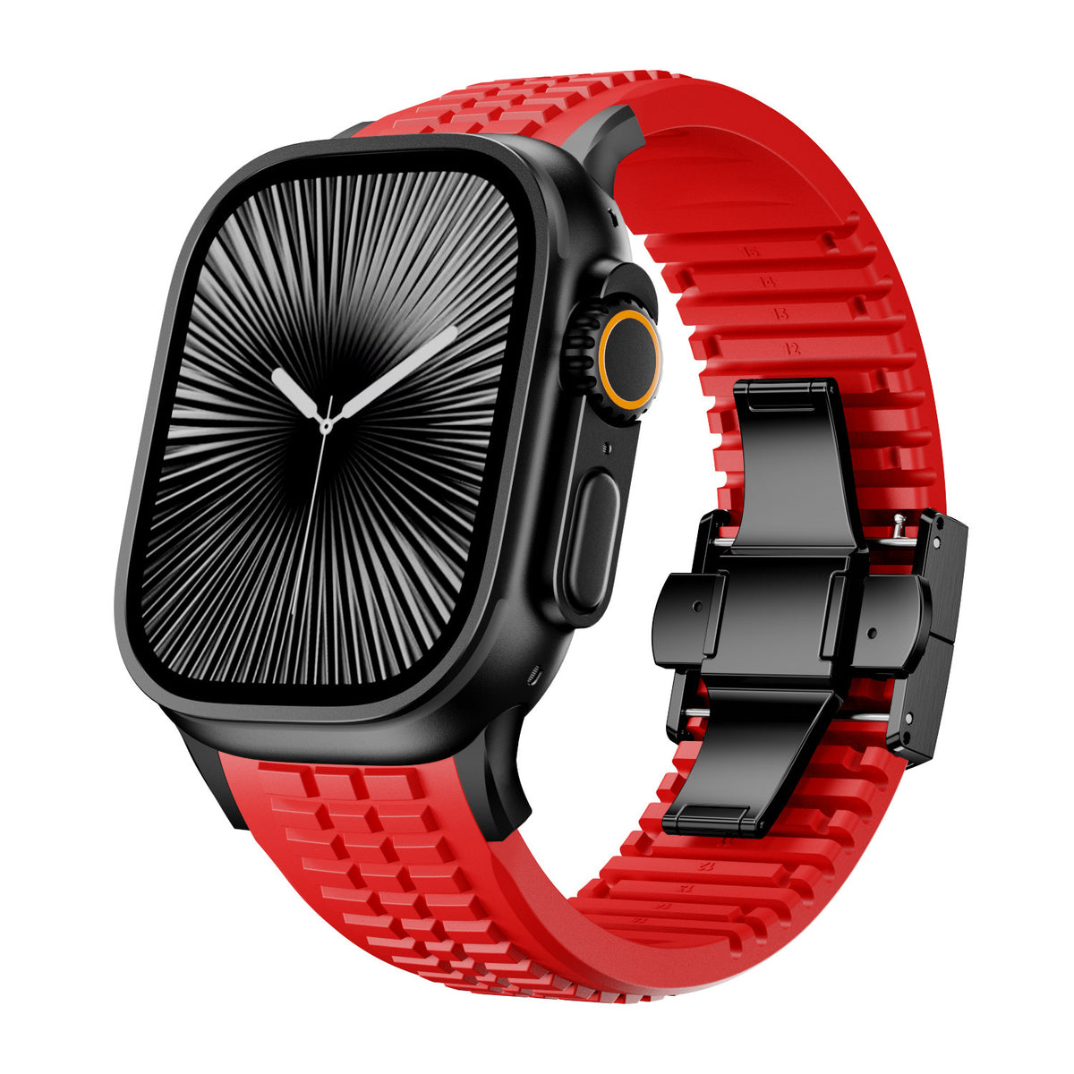 Grenade Texture Silicone Band