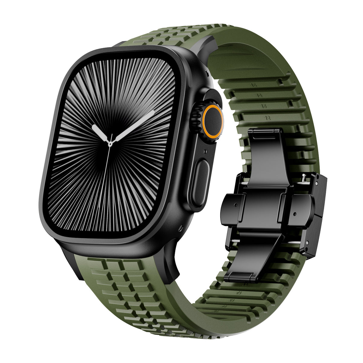 Grenade Texture Silicone Band