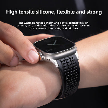 Grenade Texture Silicone Band