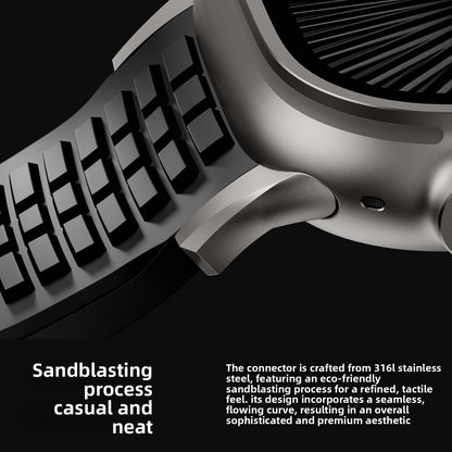 Grenade Texture Silicone Band