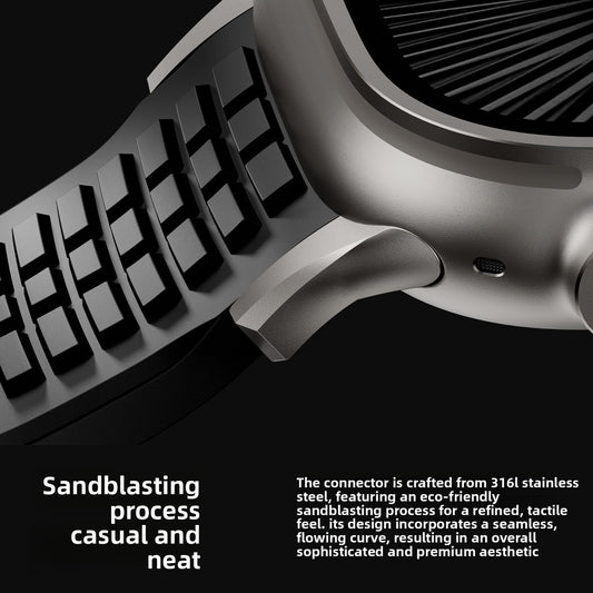 Grenade Texture Silicone Band