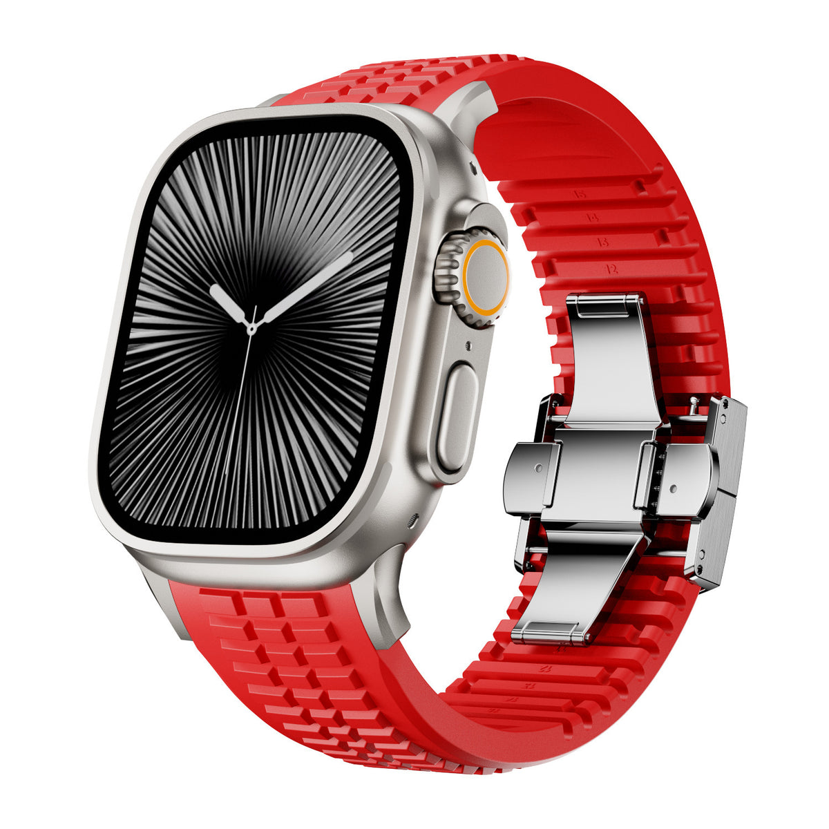 Grenade Texture Silicone Band