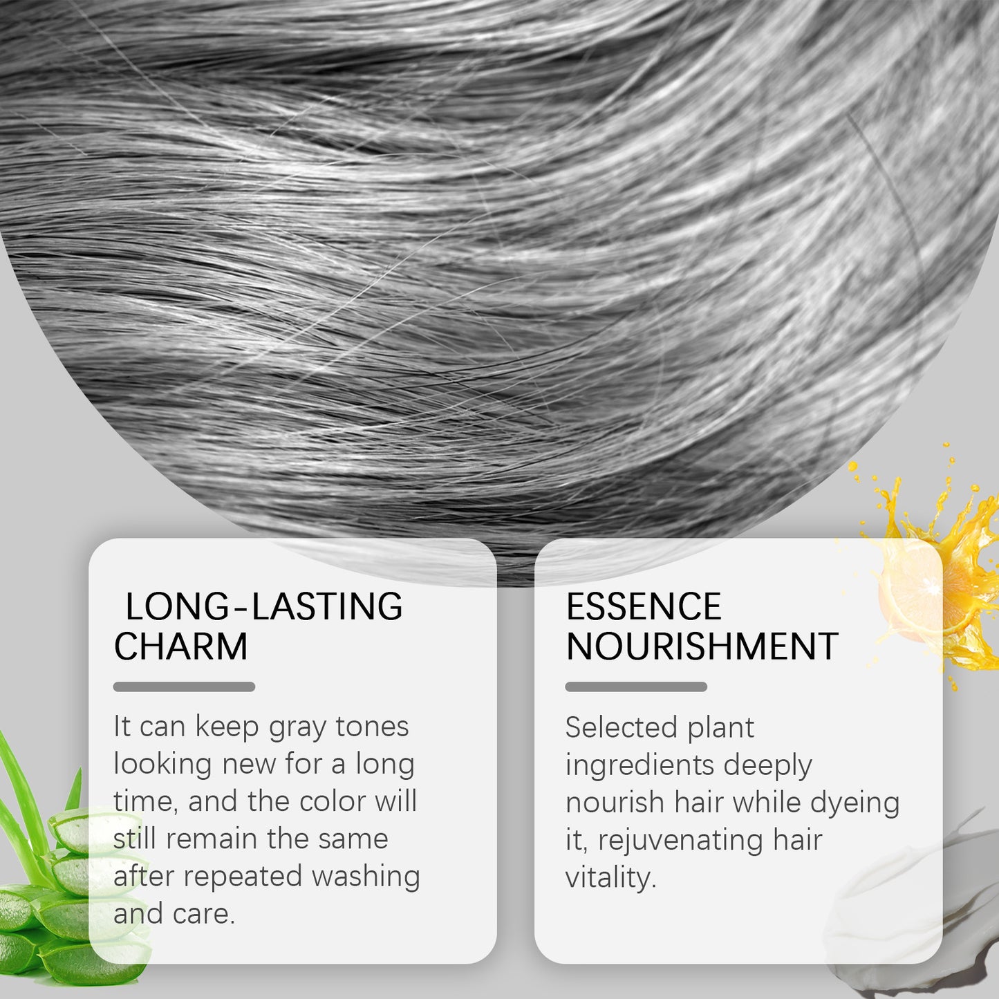 Grey Hair Styling Cream