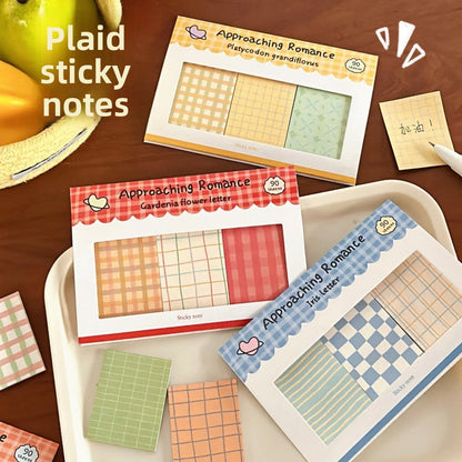 Grid Combination Adhesive Notepad