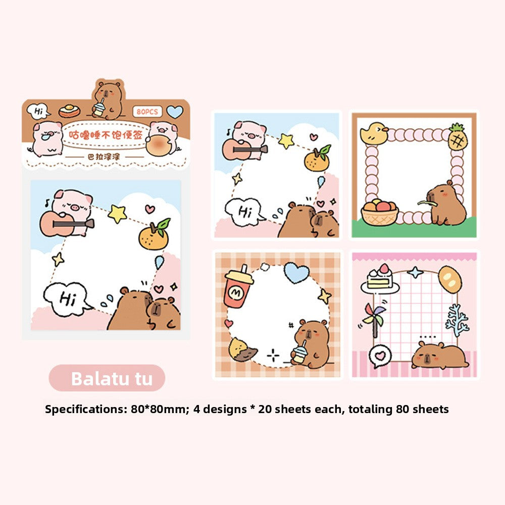 Grid Combination Adhesive Notepad