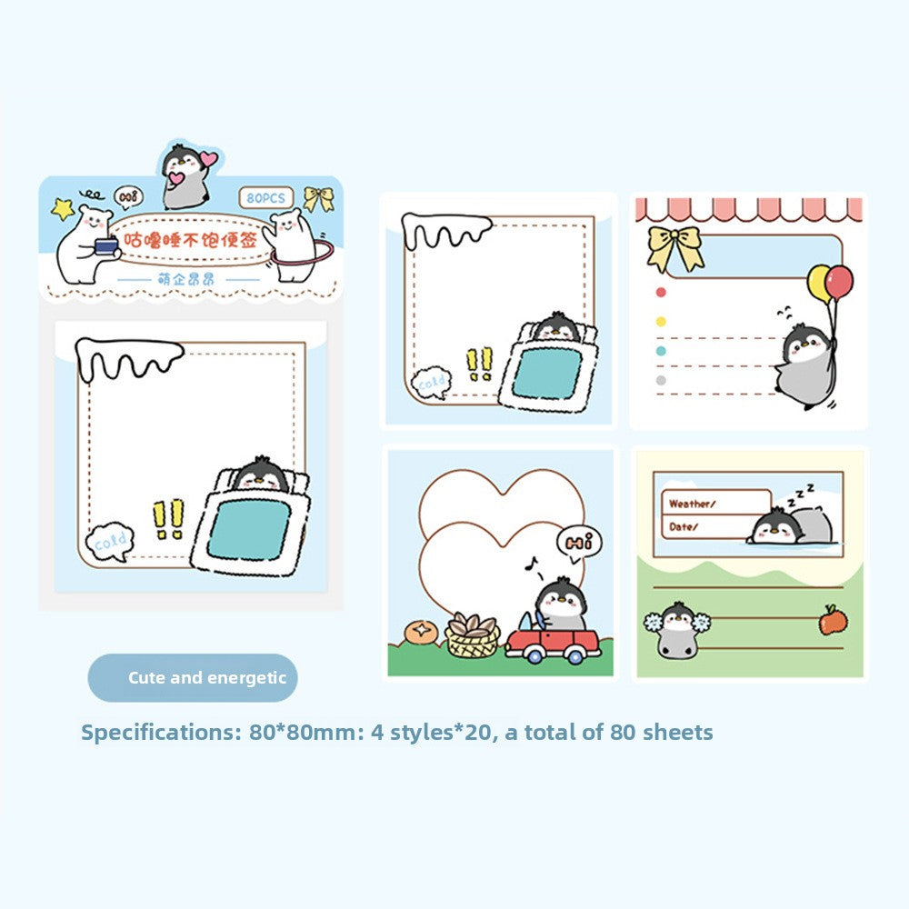 Grid Combination Adhesive Notepad