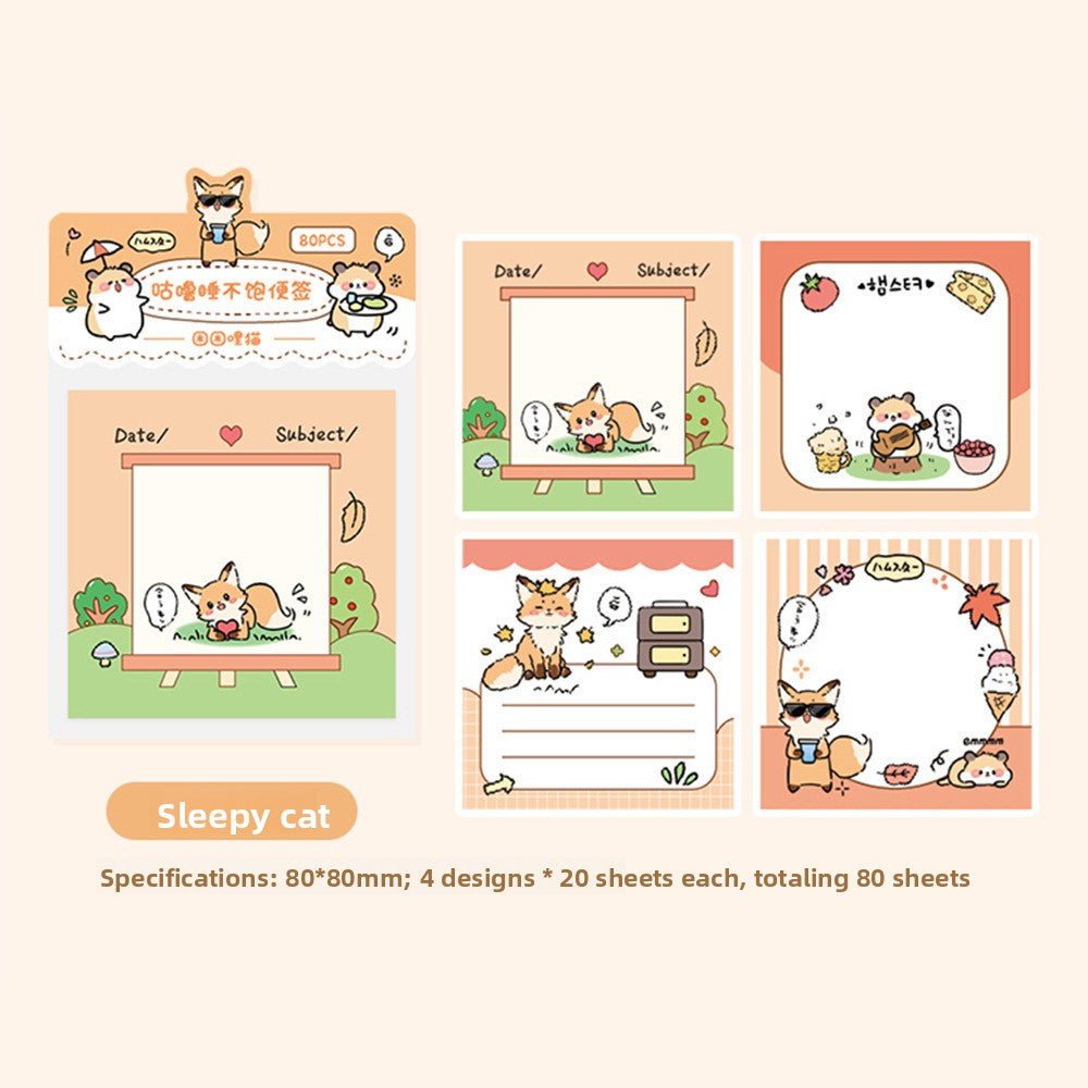 Grid Combination Adhesive Notepad