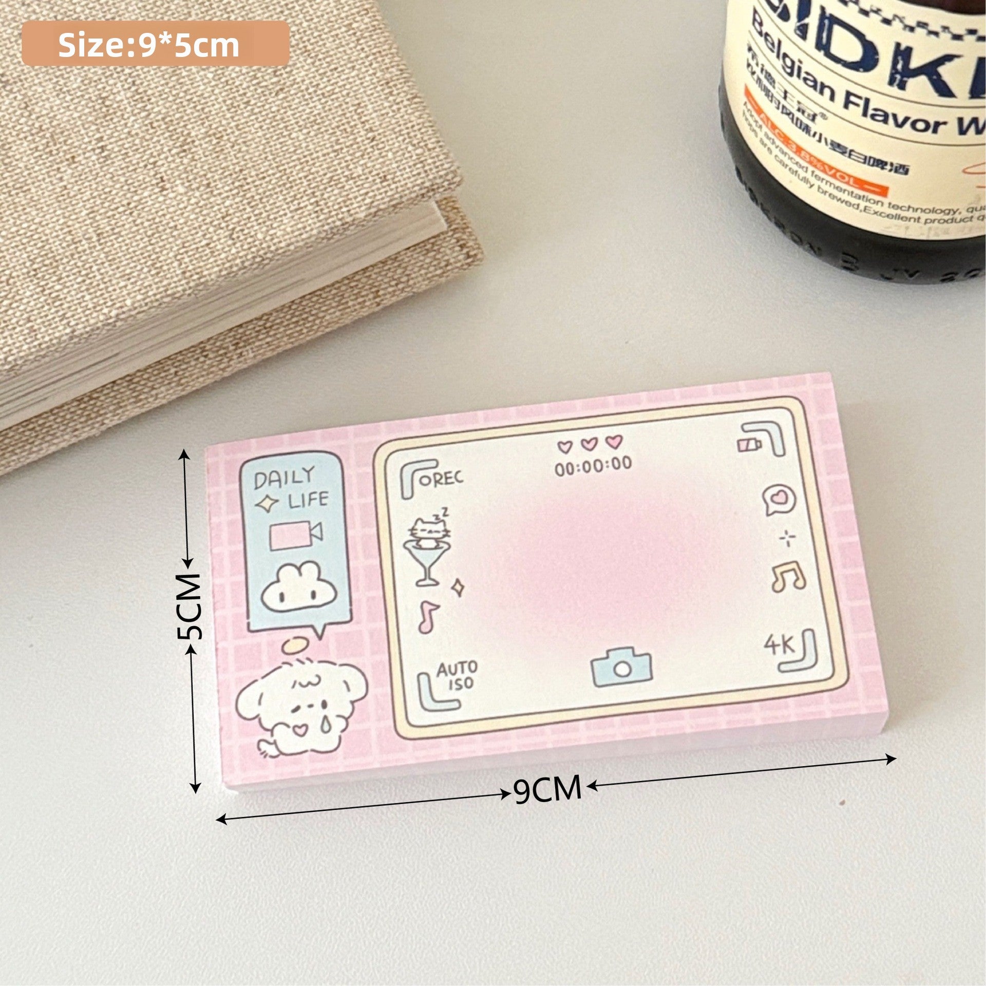 Grid Combination Adhesive Notepad