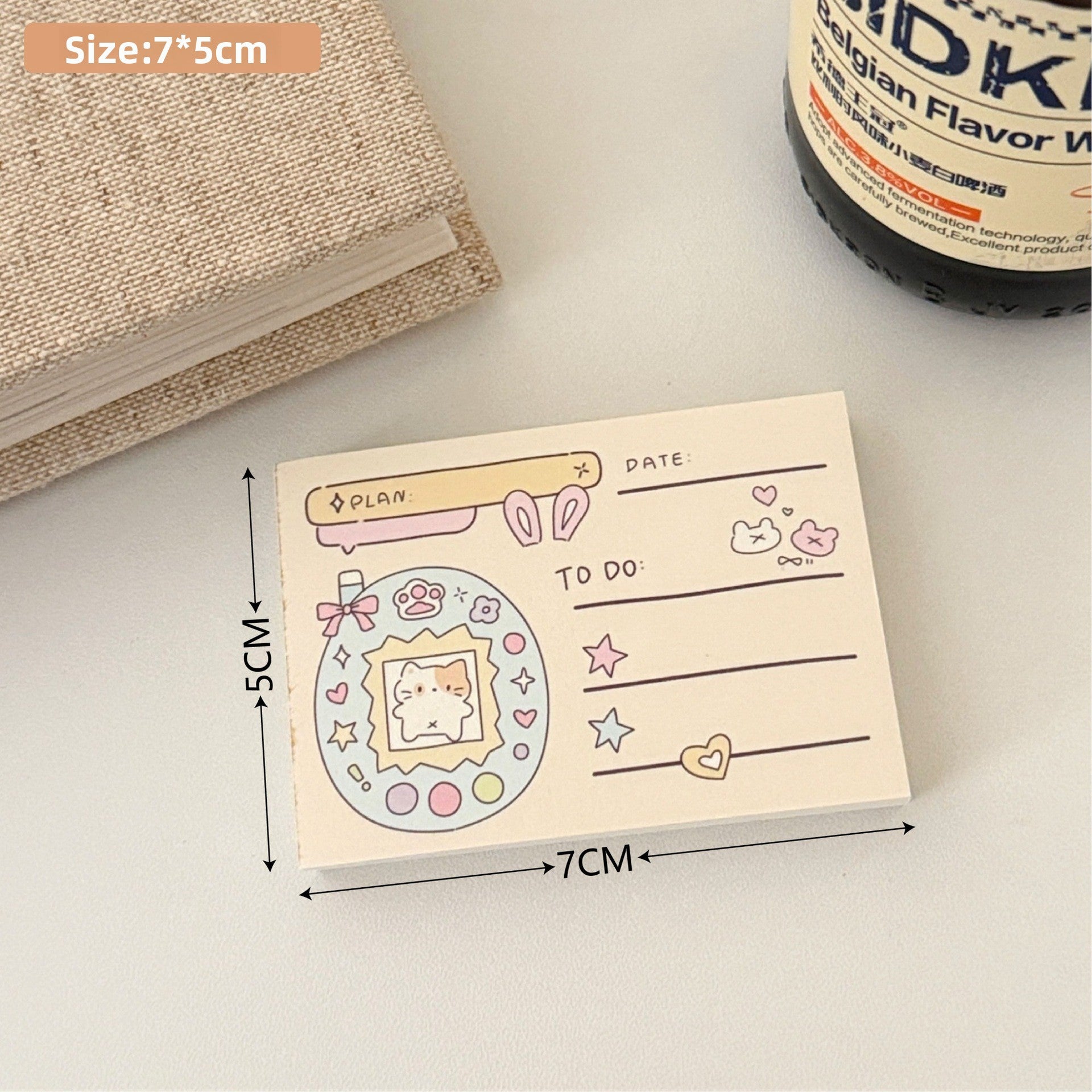 Grid Combination Adhesive Notepad