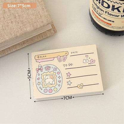 Grid Combination Adhesive Notepad