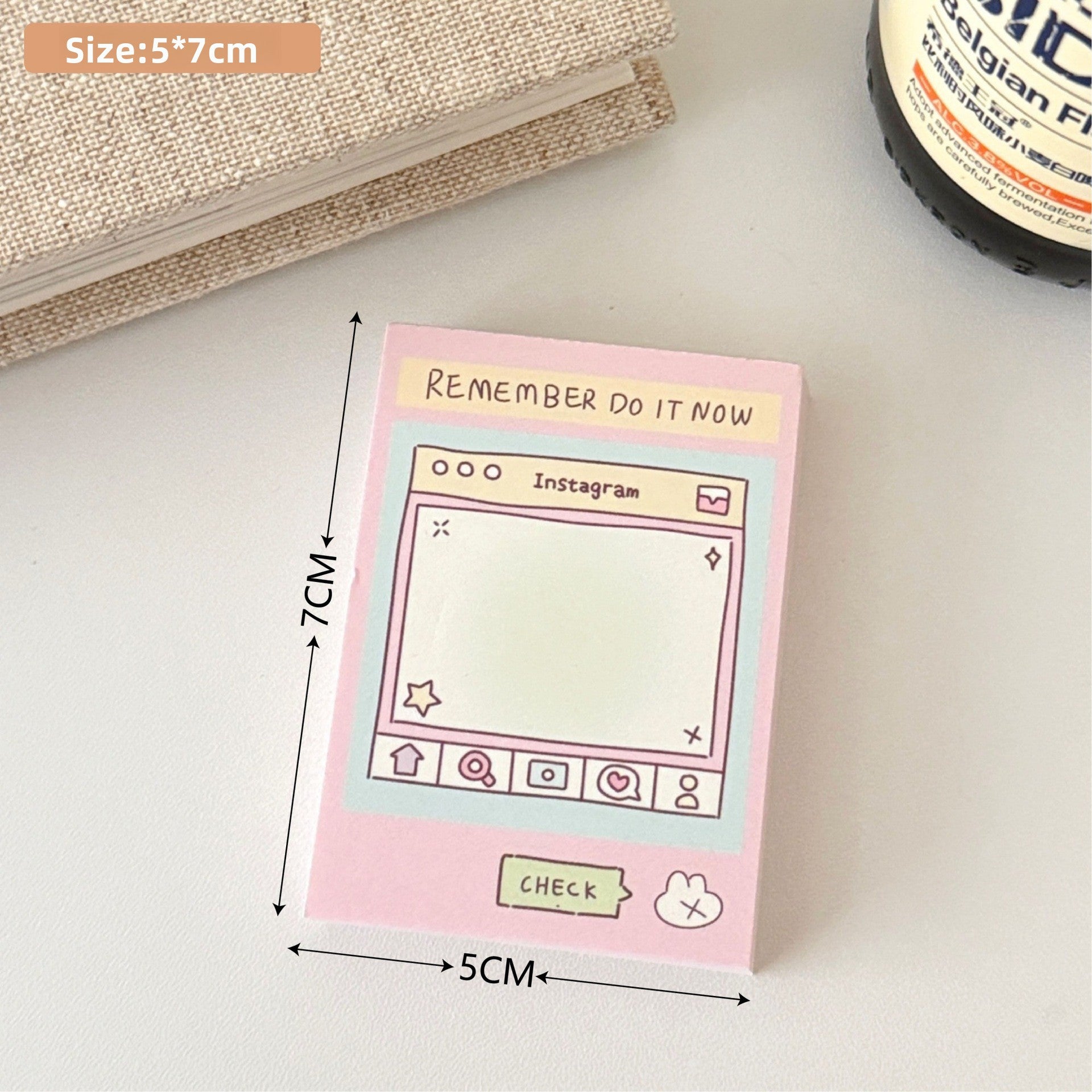 Grid Combination Adhesive Notepad