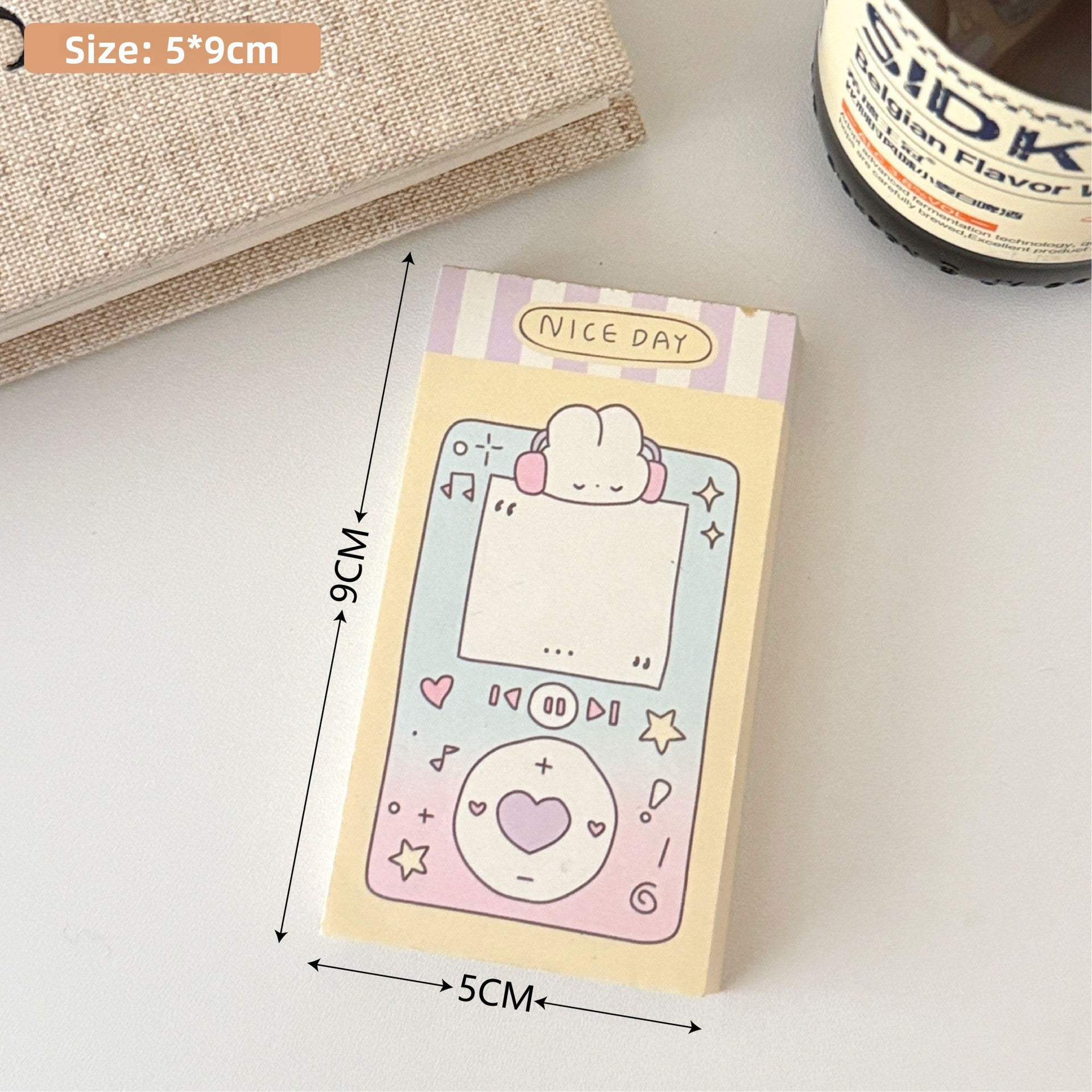 Grid Combination Adhesive Notepad