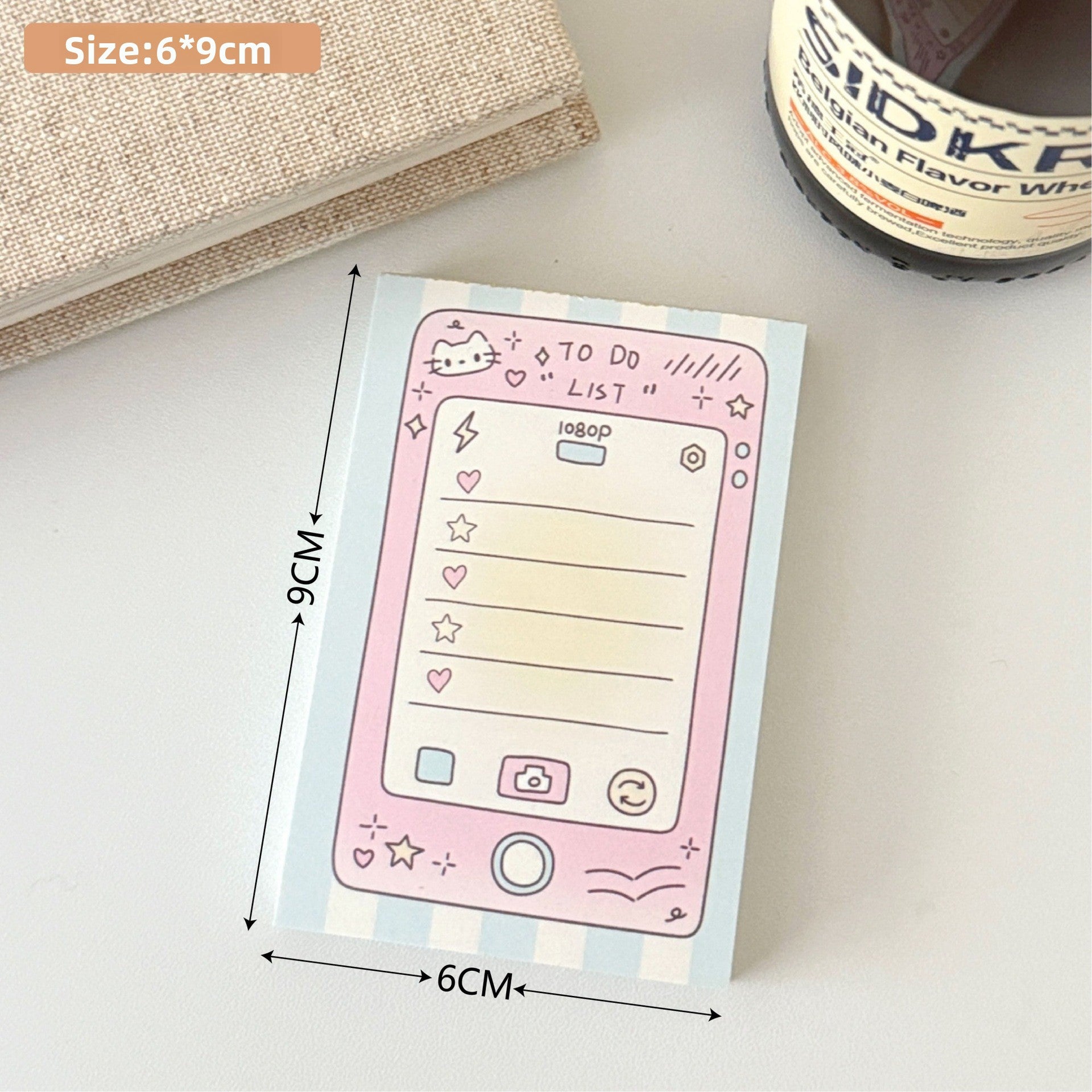 Grid Combination Adhesive Notepad