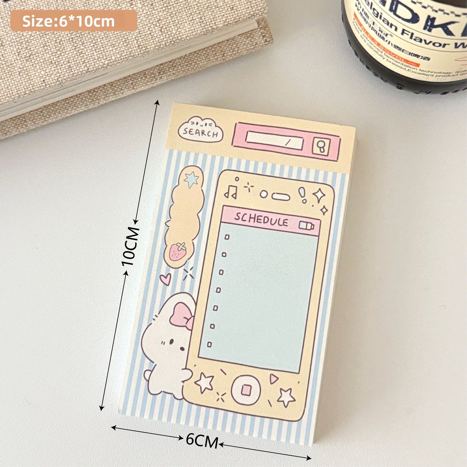Grid Combination Adhesive Notepad