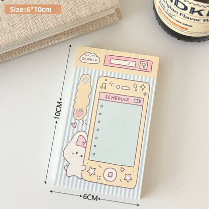 Grid Combination Adhesive Notepad