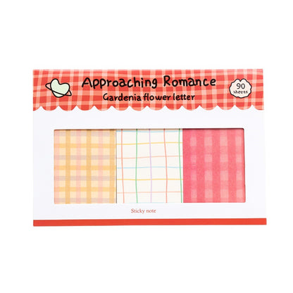 Grid Combination Adhesive Notepad