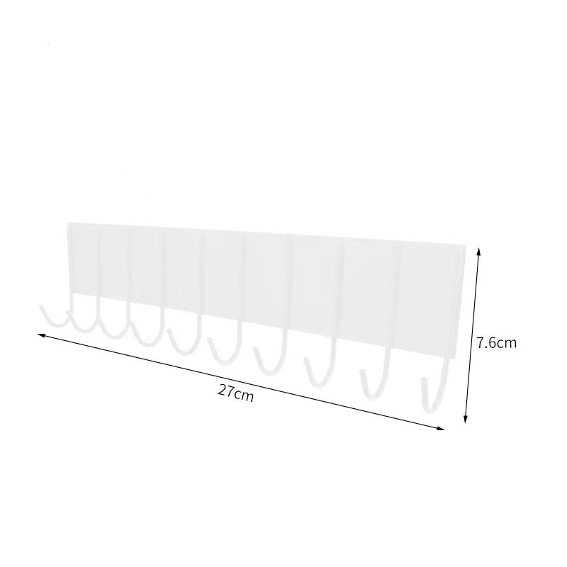 Grid Storage Rack with Hooks