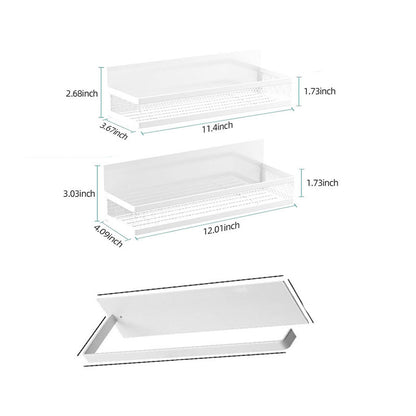 Grid Storage Rack with Hooks