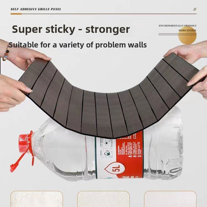 Grille board wall stickers