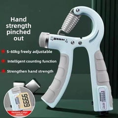 Blue Gray Rubber-Coated Mechanical Counter 5-60kg