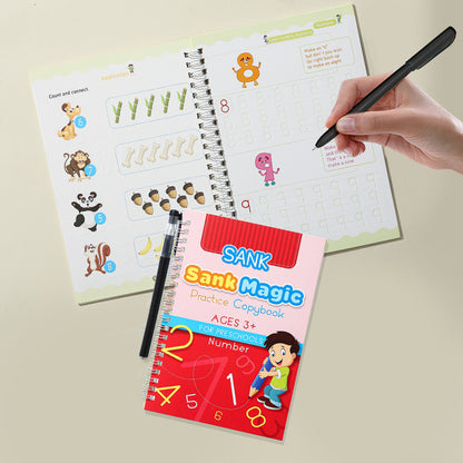 Grooved Handwriting Practice Books for Kids