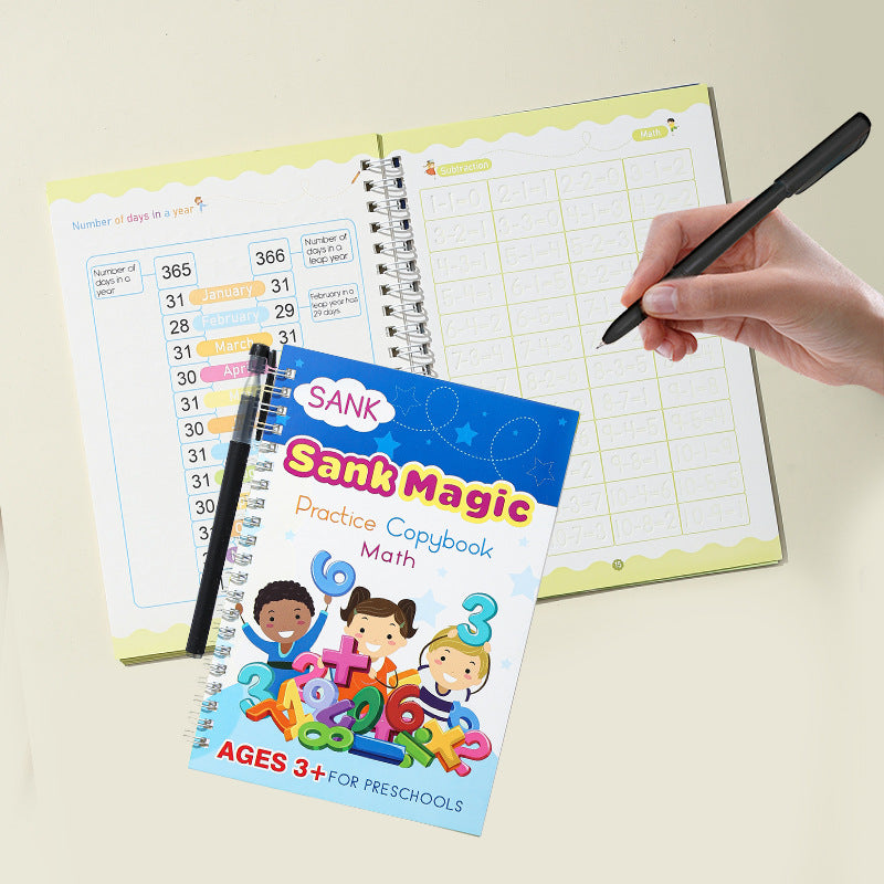 Grooved Handwriting Practice Books for Kids
