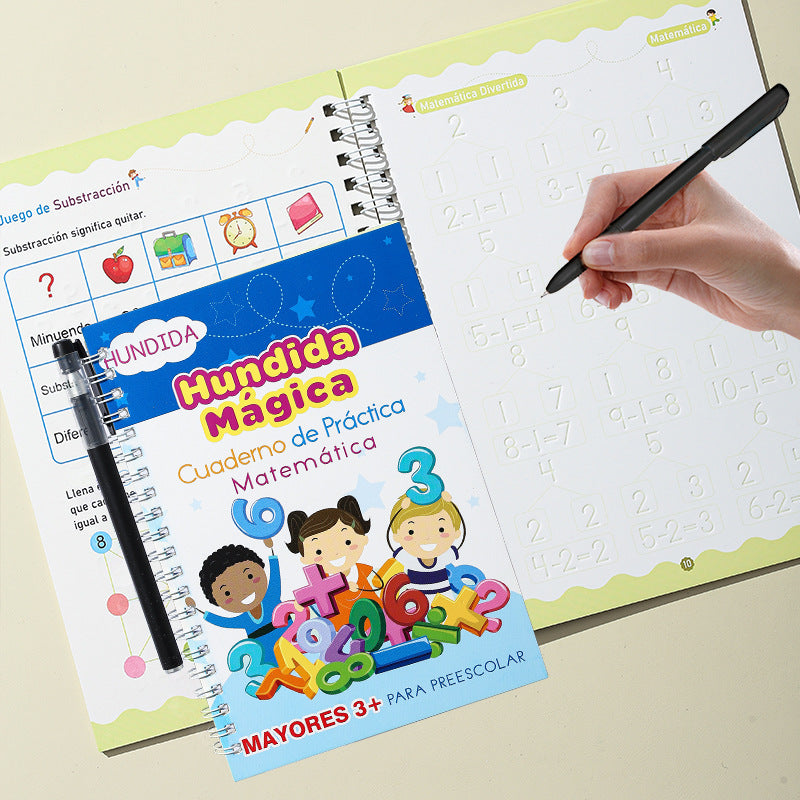 Grooved Handwriting Practice Books for Kids