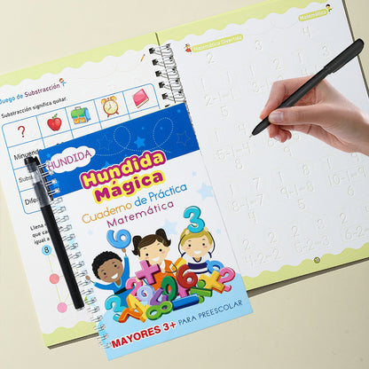Grooved Handwriting Practice Books for Kids